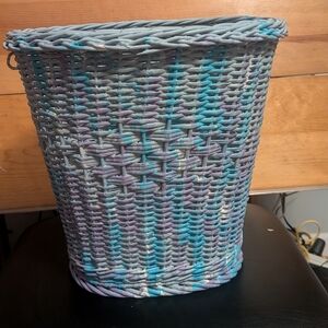 Multicolor Woven Basket